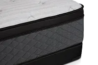 Kevin Charles By Sealy Essential Plush Low-profile Mattress Set