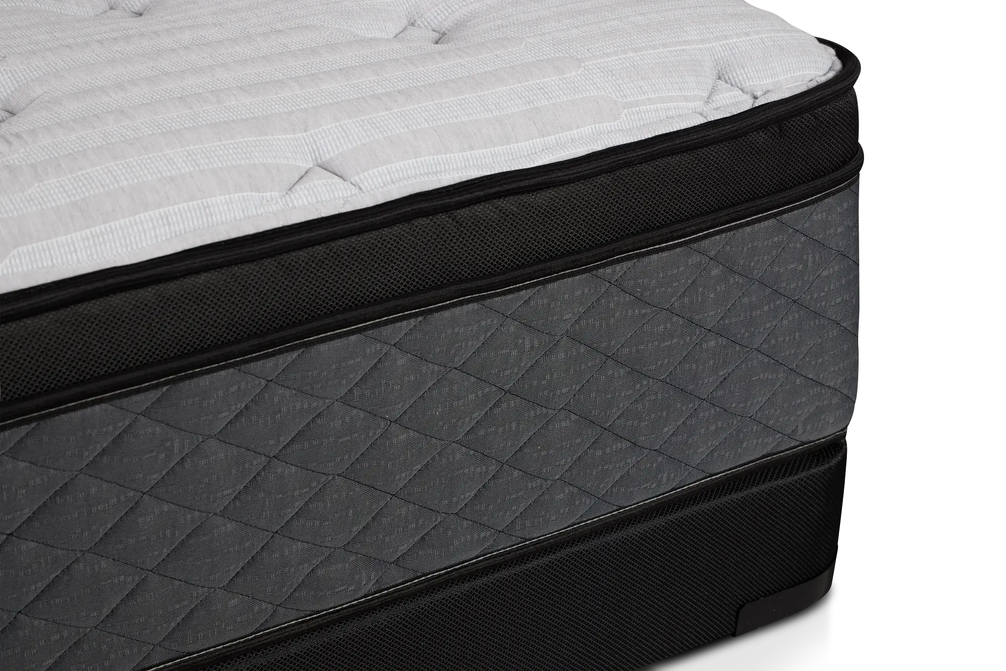 Kevin Charles By Sealy Essential Plush Low-profile Mattress Set Kevin Charles By Sealy Essential Plush Low-profile Mattress Set