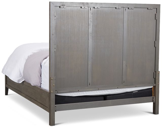 Alden Gray Wood Platform Bed