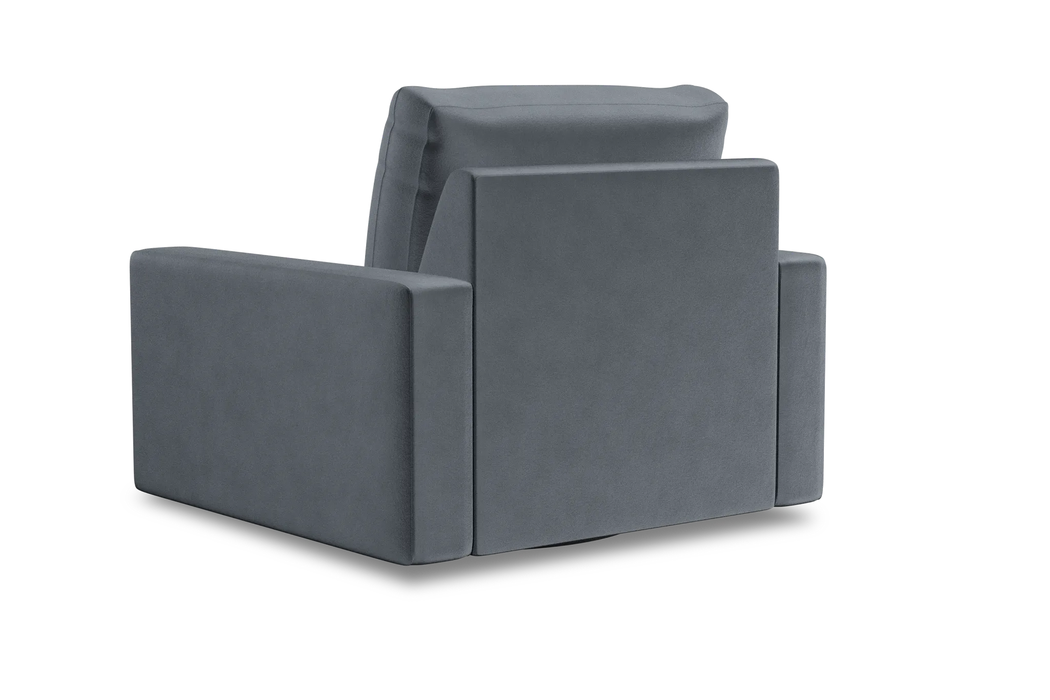 Edgewater Joya Gray Swivel Chair