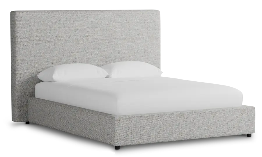 Grayton Natural Beauty 54" Upholstered Platform Bed Grayton Natural Beauty 54" Upholstered Platform Bed