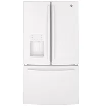 Ge 26 Series White French Door Refrigerator