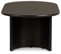Soho Black Rectangular Coffee Table