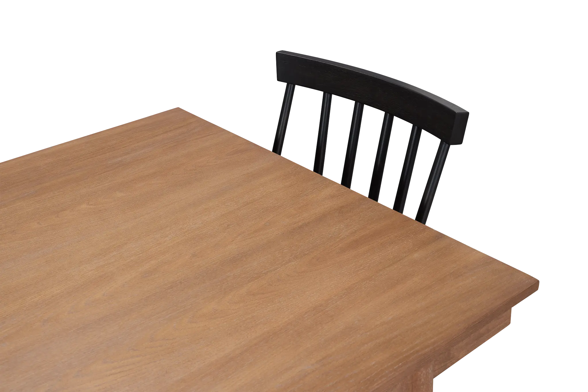 Provo Mid Tone Rect Table With 4 Wood Side Chairs & Bench Provo Mid Tone Rect Table With 4 Wood Side Chairs & Bench