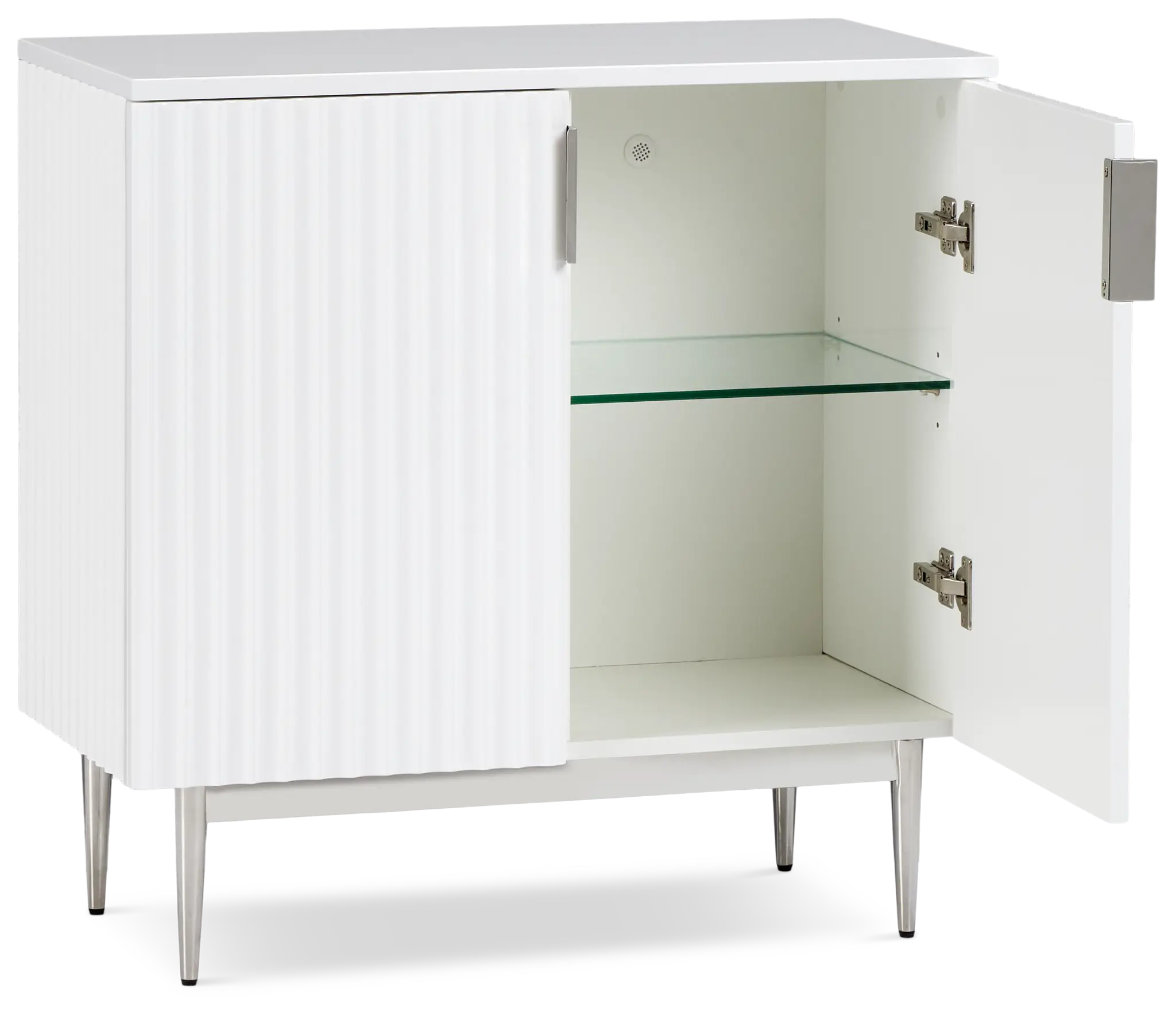 Surge White Two-door Cabinet Surge White Two-door Cabinet
