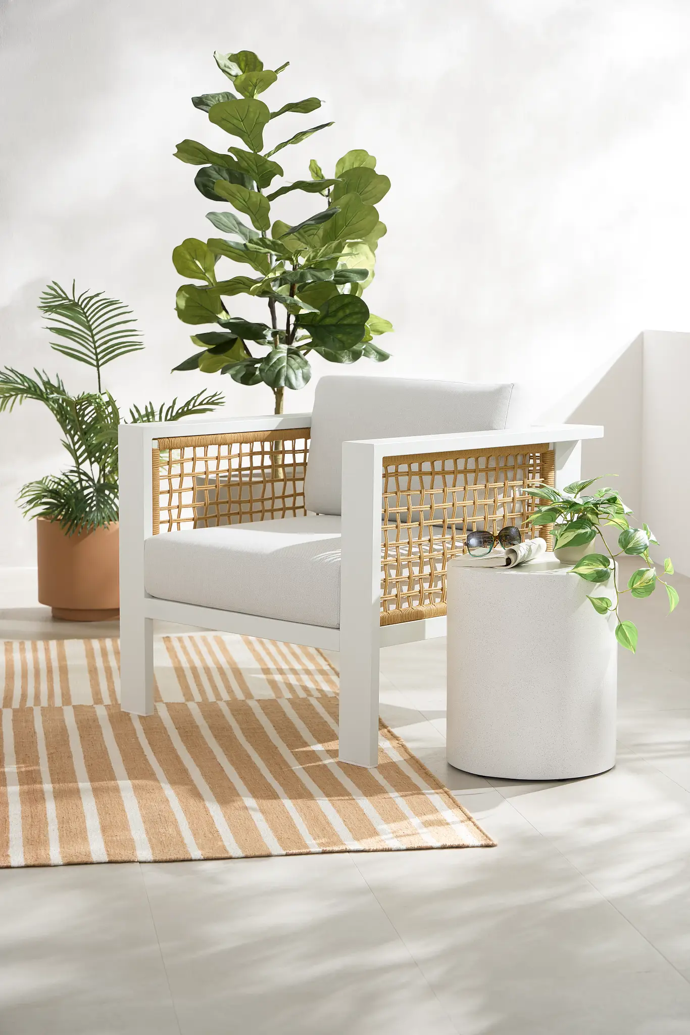 Sunrise White Chair Sunrise White Chair