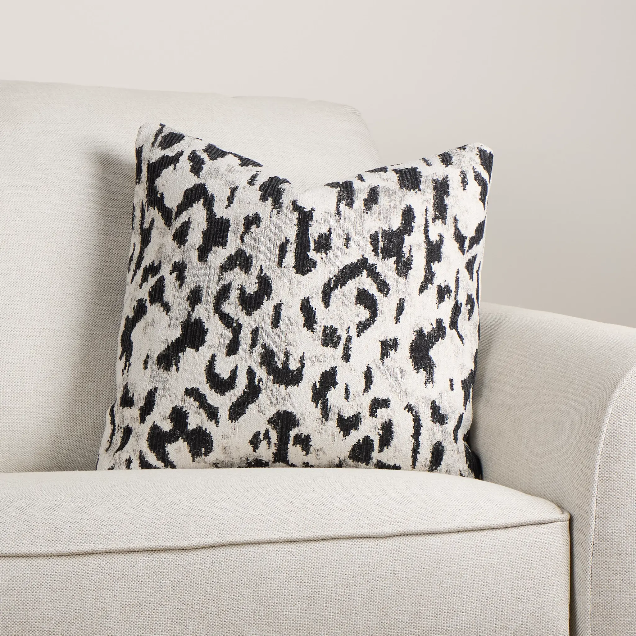 Aurora Black 18" Square Accent Pillow Aurora Black 18" Square Accent Pillow