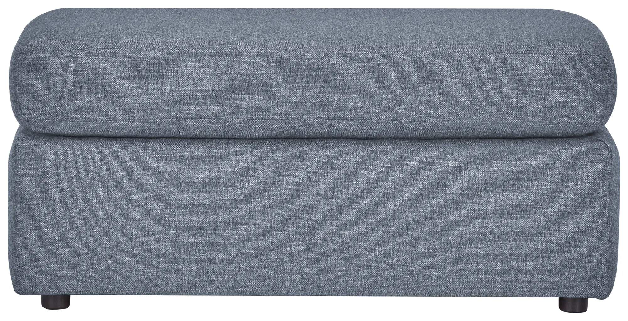 Noah Dark Gray Fabric Ottoman Noah Dark Gray Fabric Ottoman
