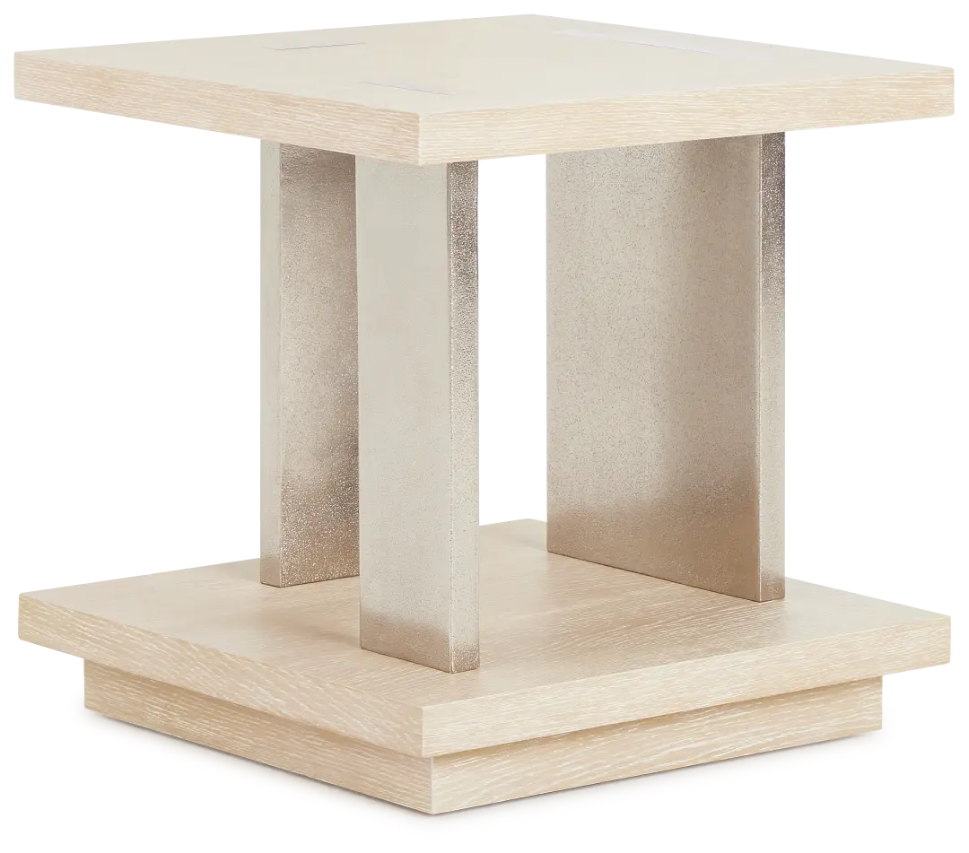 Costa Light Tone Square End Table Costa Light Tone Square End Table