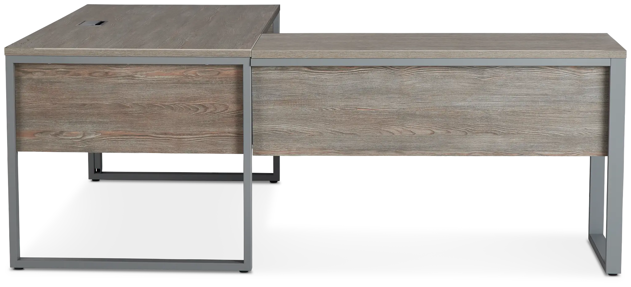 Clark Gray 47" Return Desk Clark Gray 47" Return Desk