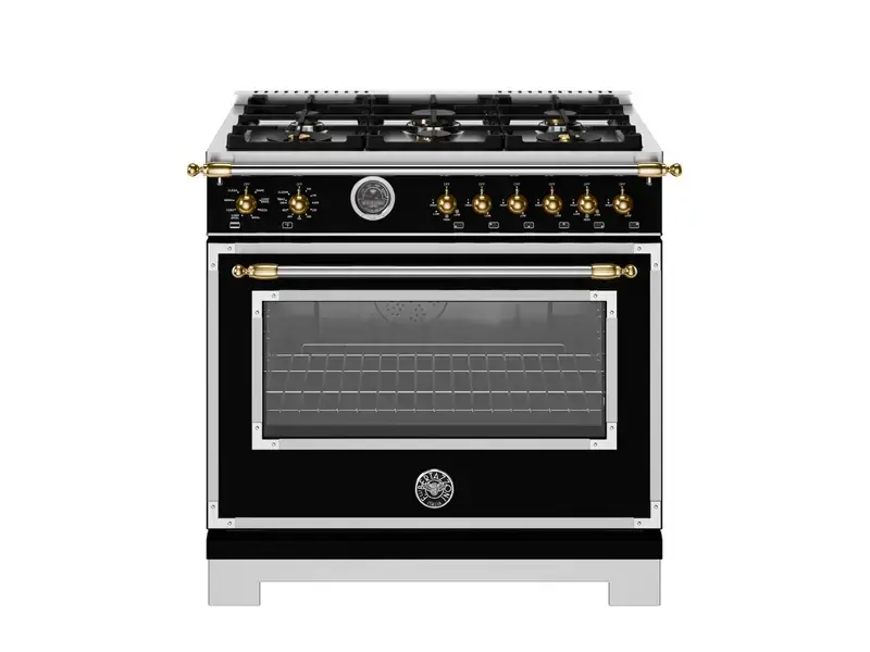 Bertazzoni Heritage Series Black 36" Dual Fuel Range Bertazzoni Heritage Series Black 36" Dual Fuel Range