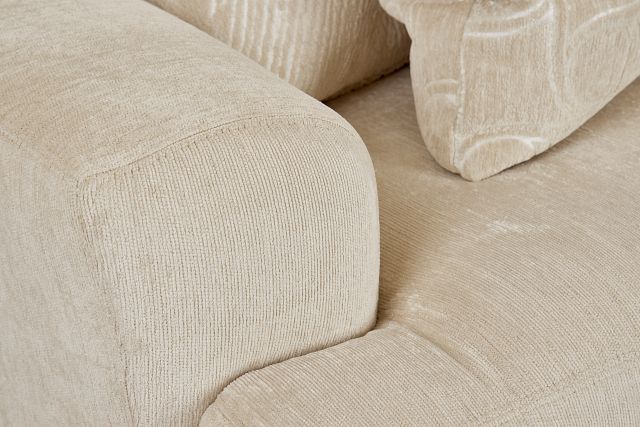 Aria Light Beige Fabric Sofa