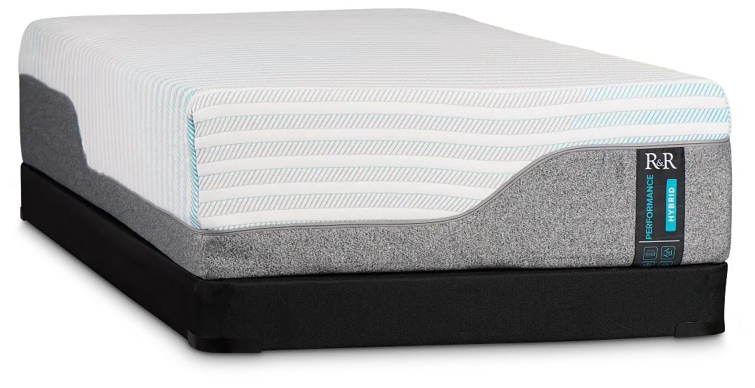 Rest & Renew Performance Medium Low-profile Mattress Set