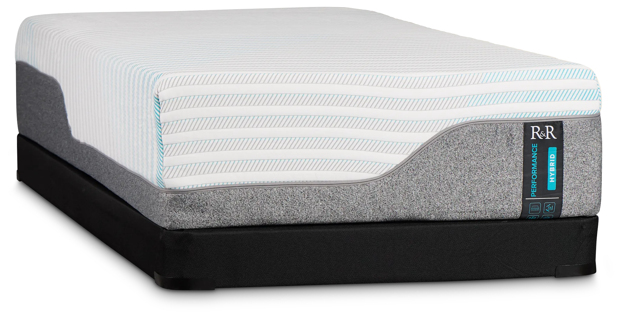 Rest & Renew Performance Medium Low-profile Mattress Set