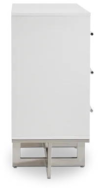 Cortina White Small Drawer Chest