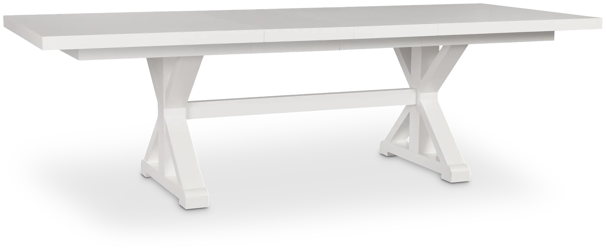 Nantucket White Trestle Table