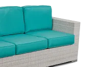 Biscayne Dark Teal Sofa