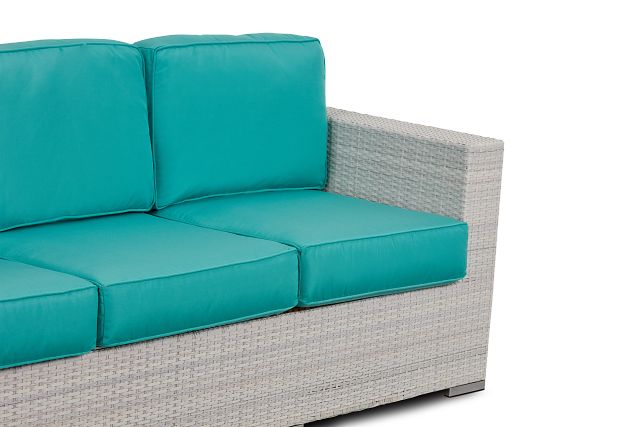 Biscayne Dark Teal Sofa