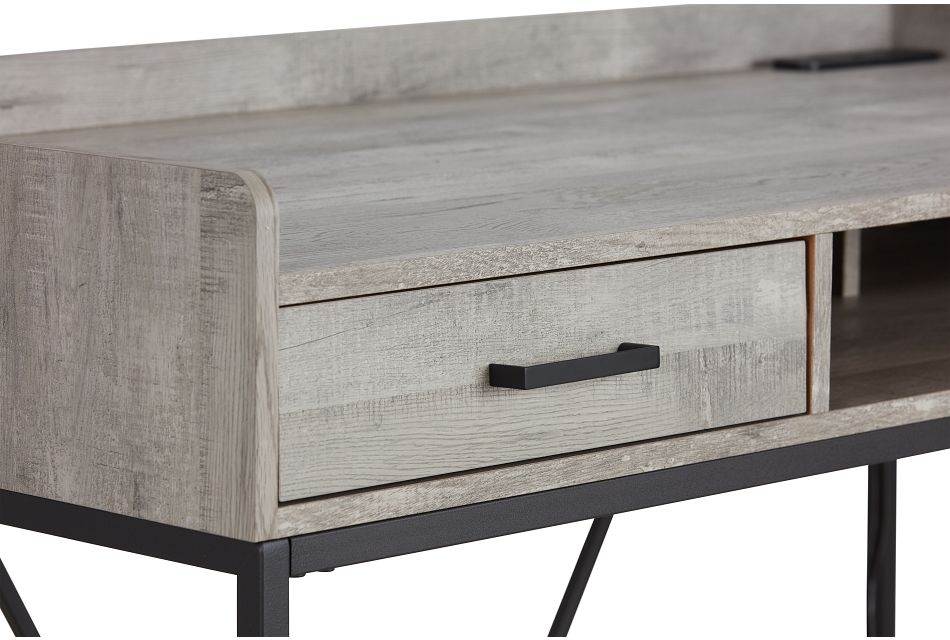 Coppell Gray Writing Desk
