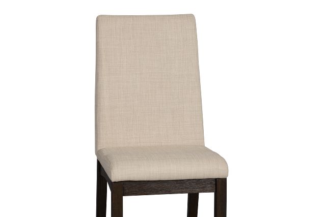 Roswell Dark Beige Upholstered Side Chair