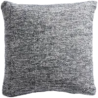 Baxter Dark Gray 22" Accent Pillow