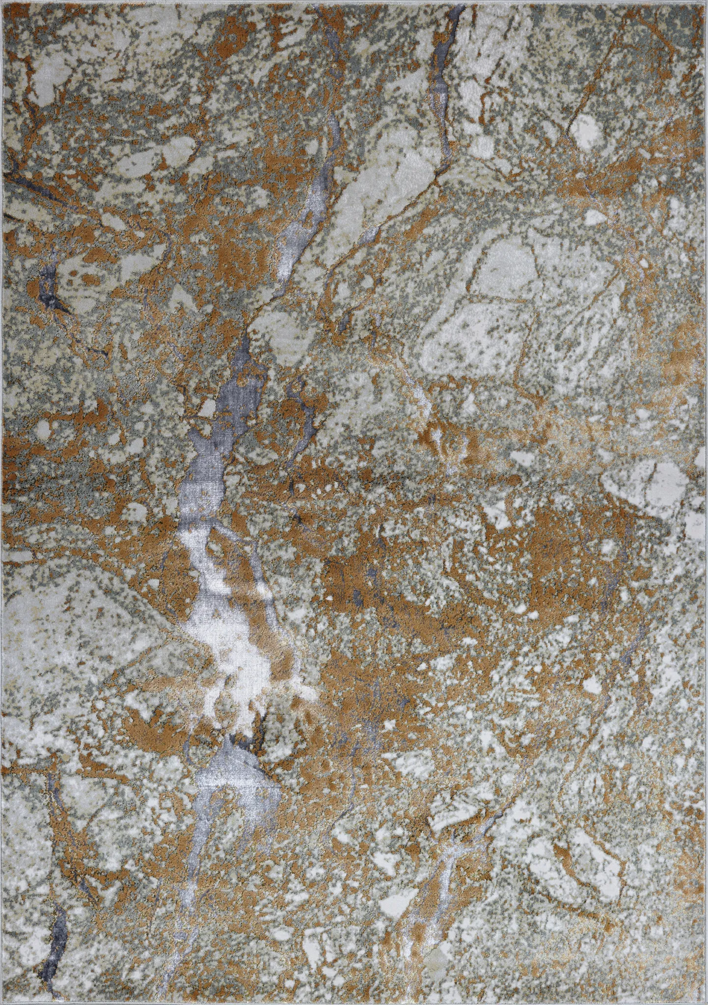 Frenzy Gold 5x8 Area Rug