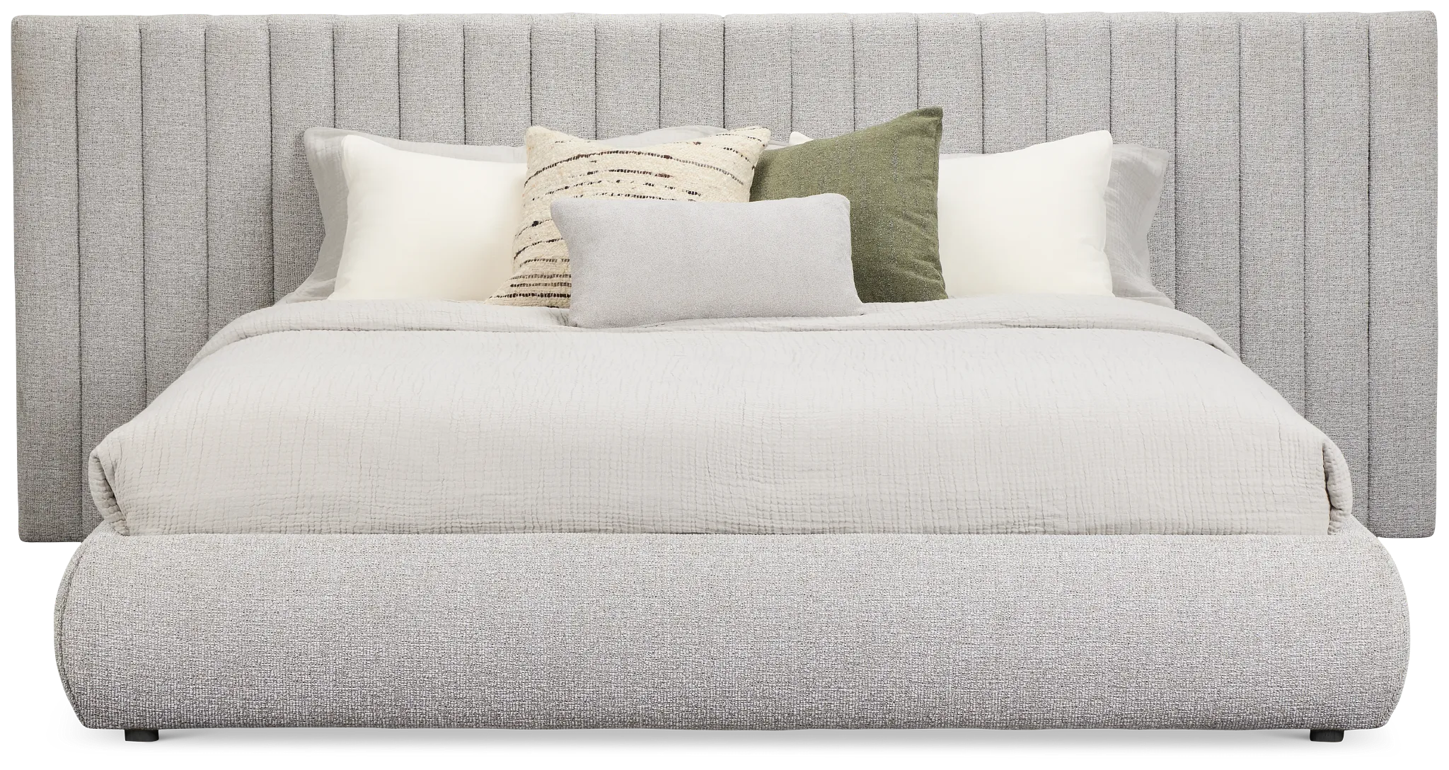 Nomad Gray Uph Spread Bed