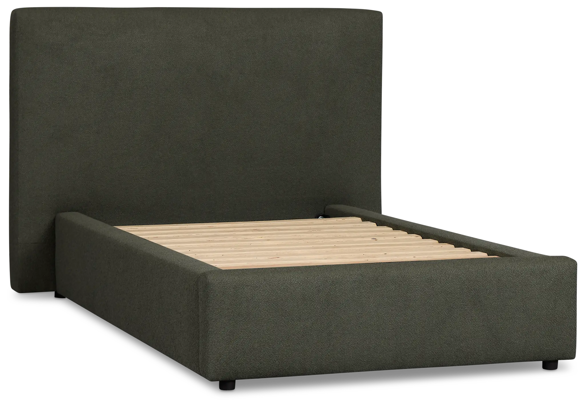Grayton Sutton Green 44" Upholstered Platform Bed Grayton Sutton Green 44" Upholstered Platform Bed