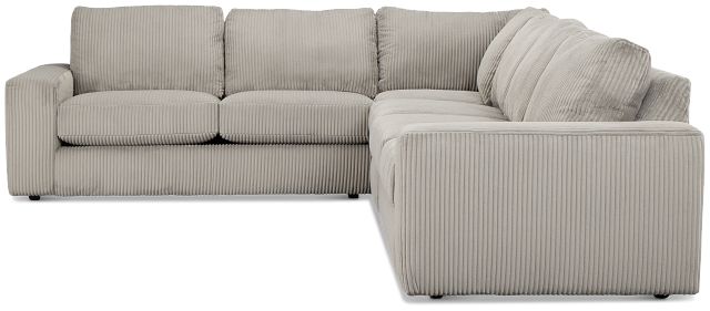 Charlie Gray Fabric Medium Two-arm Sectional
