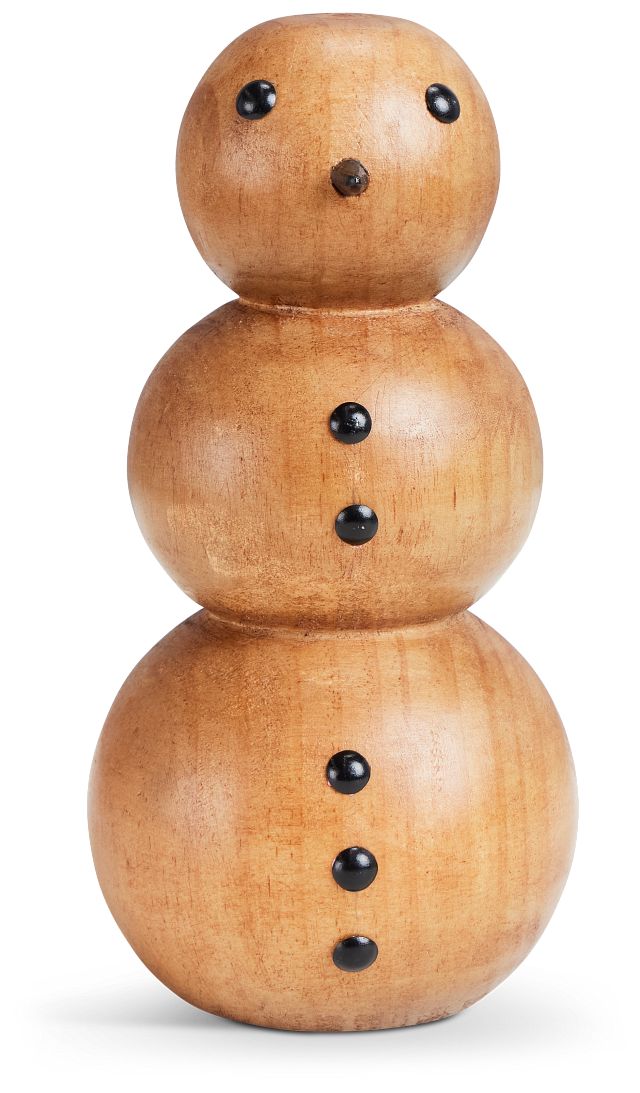 Snowman Mid Tone Sculpture