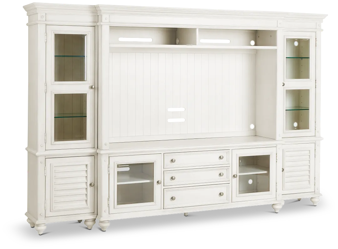 Savannah Ivory Entertainment Wall