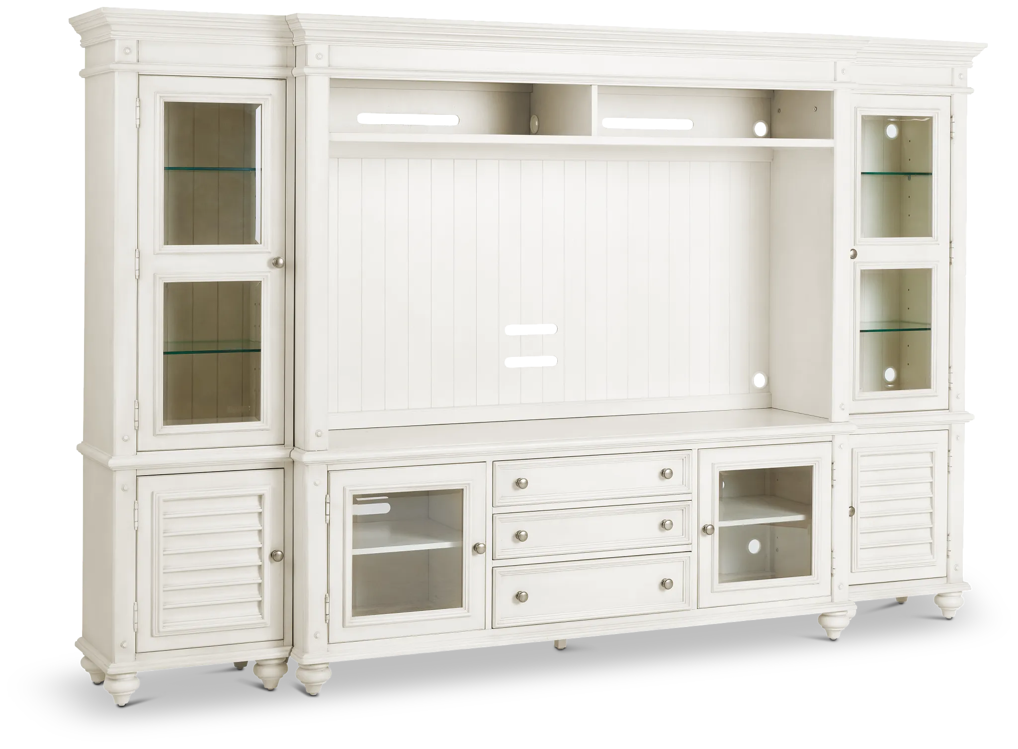 Savannah Ivory Entertainment Wall