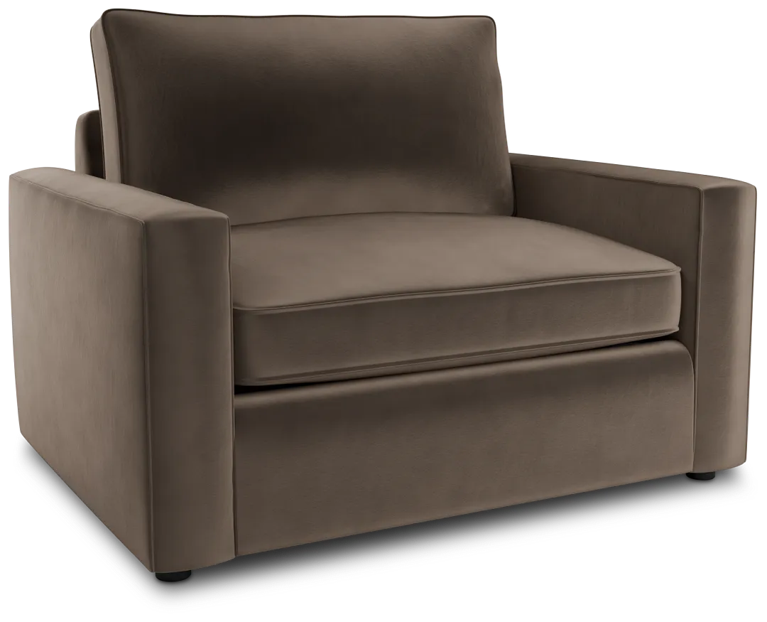 Siesta Joya Beige Fabric Cooling Memory Foam Sleeper
