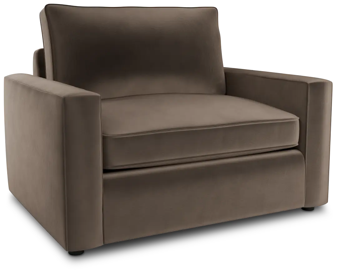 Siesta Joya Beige Fabric Cooling Memory Foam Sleeper Siesta Joya Beige Fabric Cooling Memory Foam Sleeper