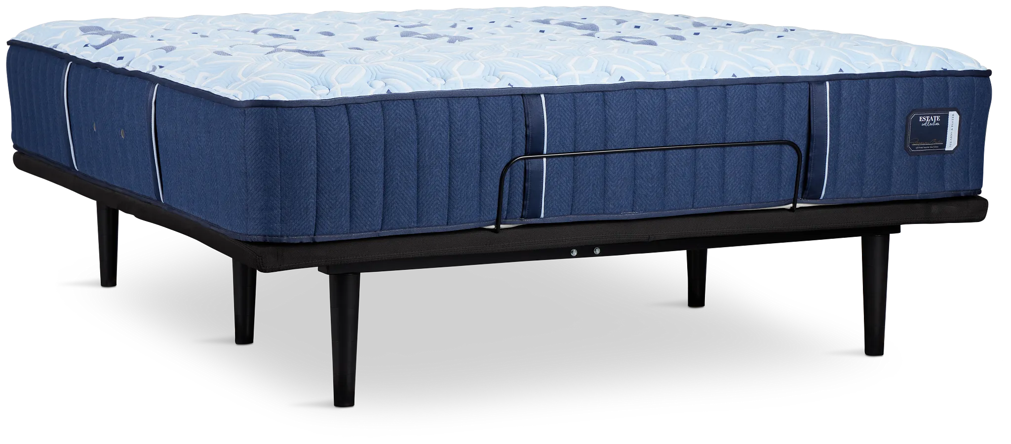 Stearns & Foster Estate Firm Ease Adjustable Mattress Set