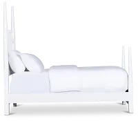 Carolina White Poster Bed