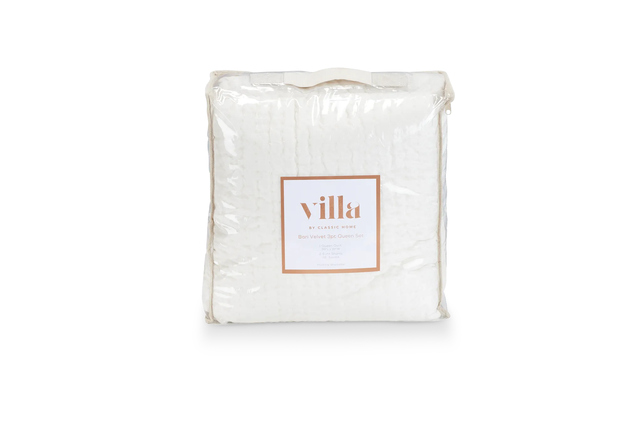 Barin White Coverlet Set