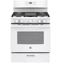 Ge 66 Series White 30" Gas Range