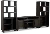 Richmond Gray 64" Open Pier Entertainment Wall