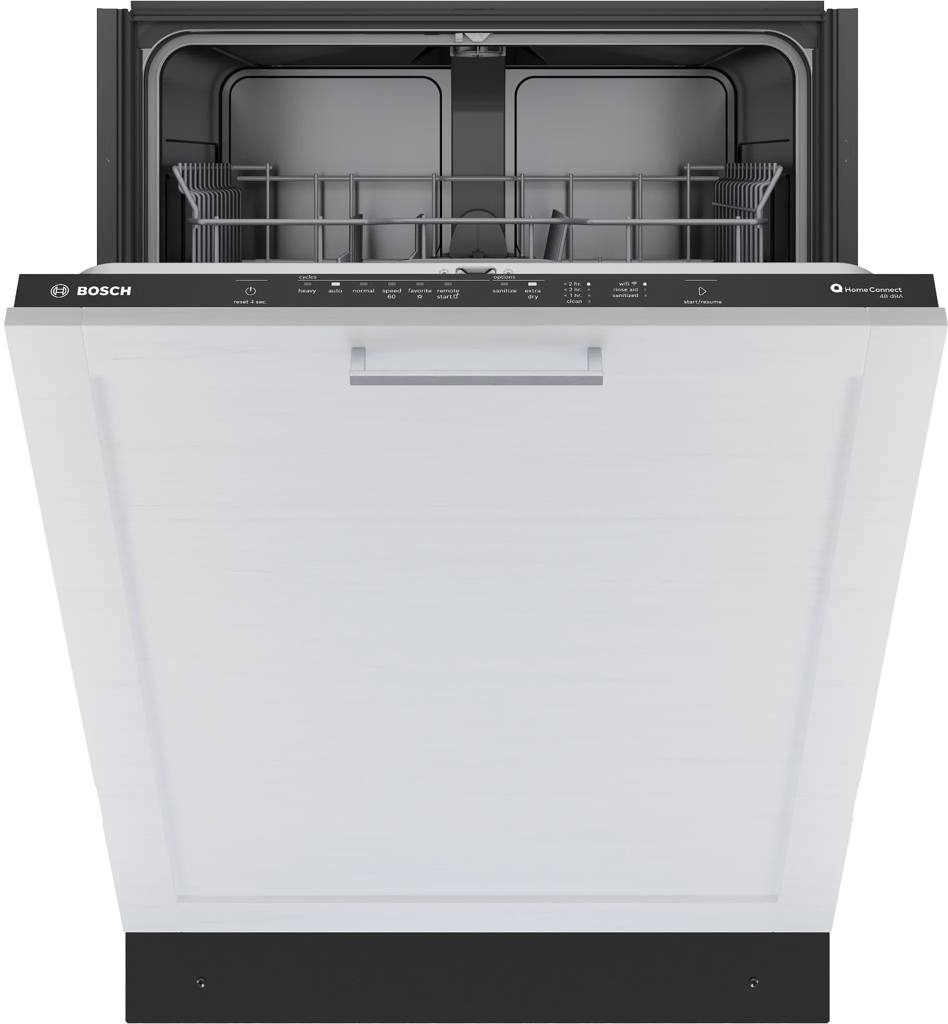Bosch 100 Series Panel Ready 24" Built In Dishwasher