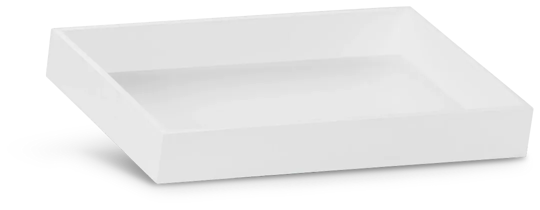 Liri White Small Tray
