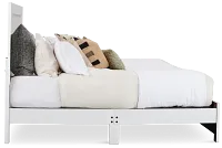 Ollie White Panel Bed