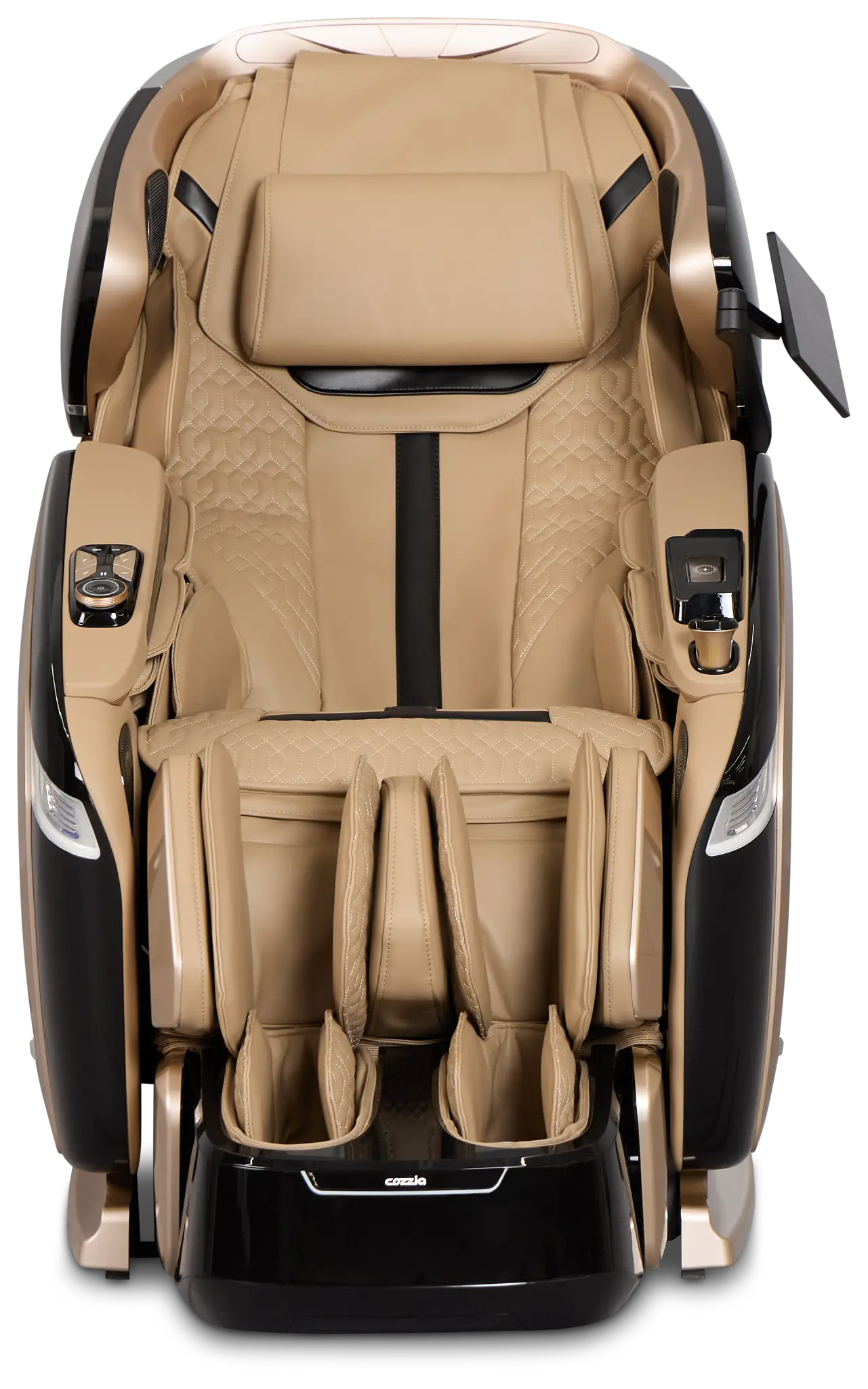 Quantum Light Beige Micro Massage Chair Quantum Light Beige Micro Massage Chair