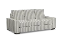 Edgewater Sea Lane Light Gray 84" Sofa W/ 3 Cushions