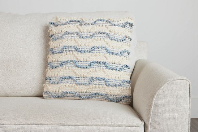 Lake Blue 18" Accent Pillow