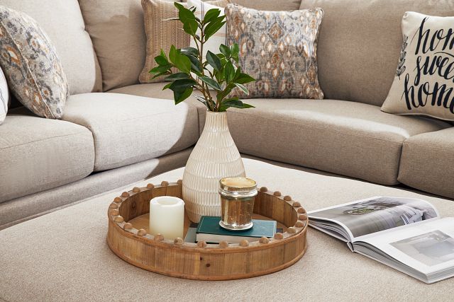 Bessy Wood Set Of 3 Tray