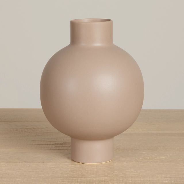 Doni Light Beige Medium Vase