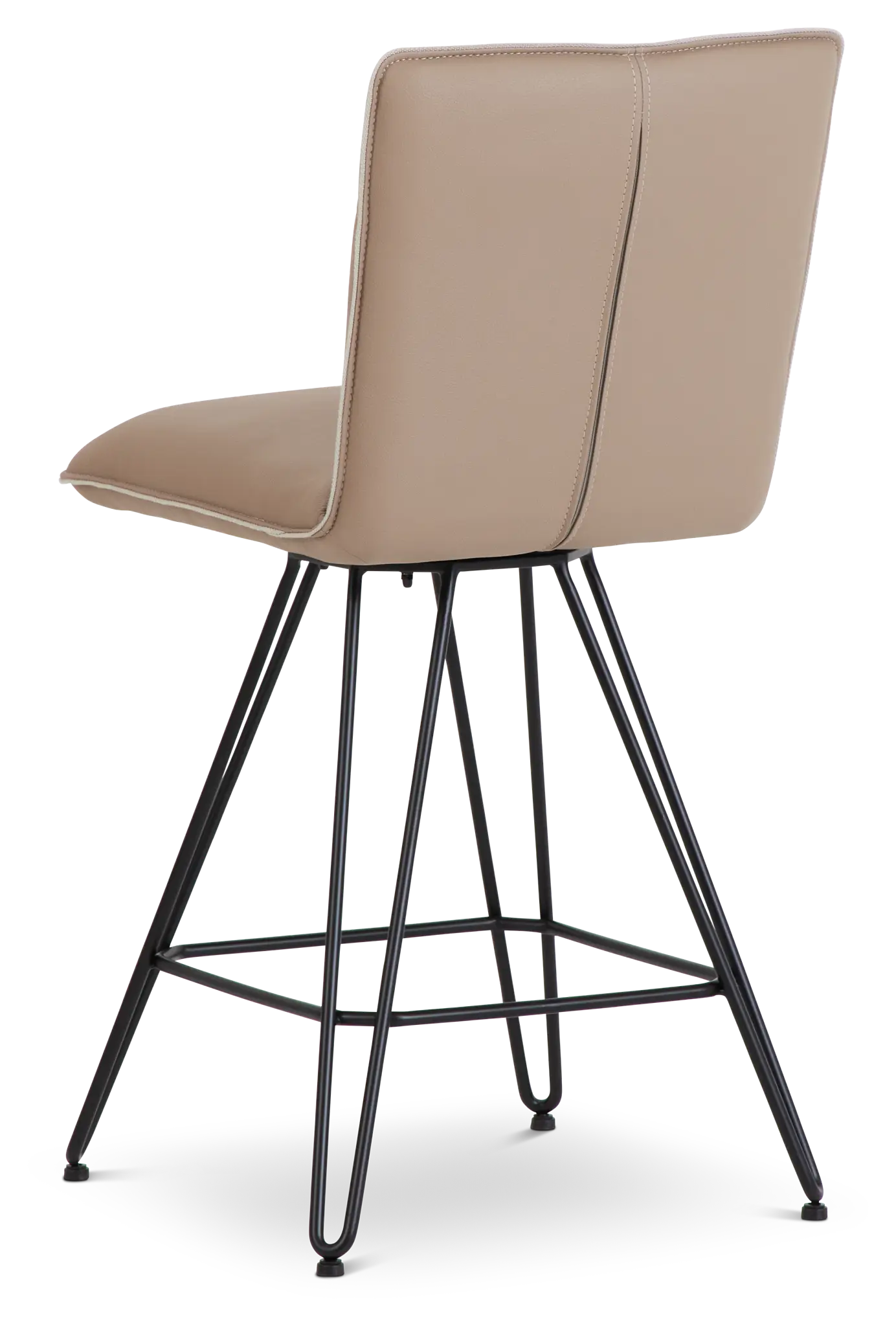 Demi Taupeswivel 24" Upholstered Barstool Demi Taupeswivel 24" Upholstered Barstool