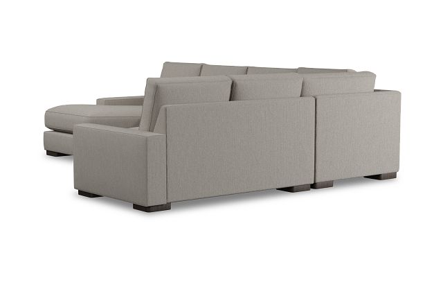 Edgewater Revenue Beige Medium Left Chaise Sectional