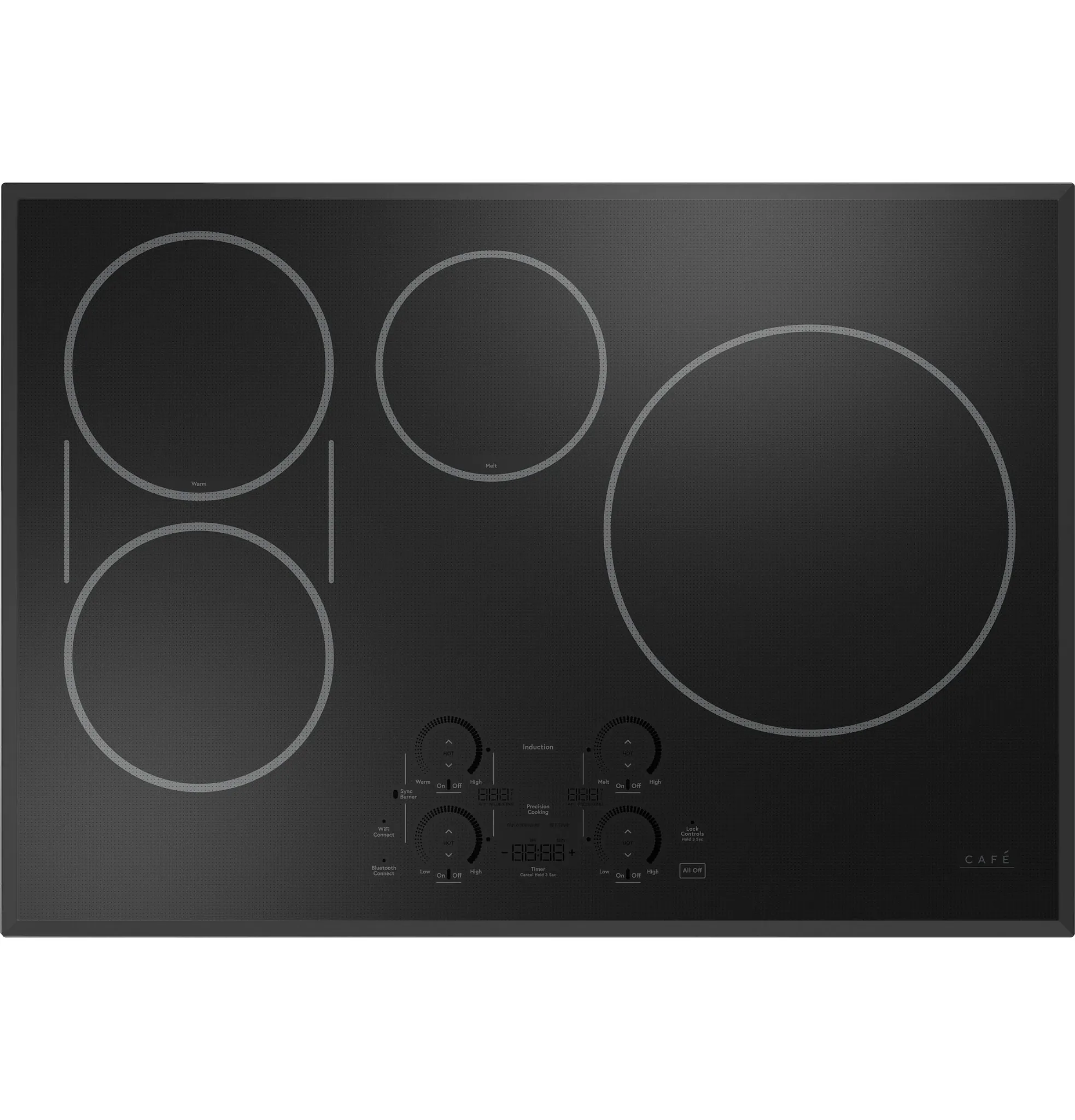 Cafe 90301 Series Black 30" Induction Cook Top
